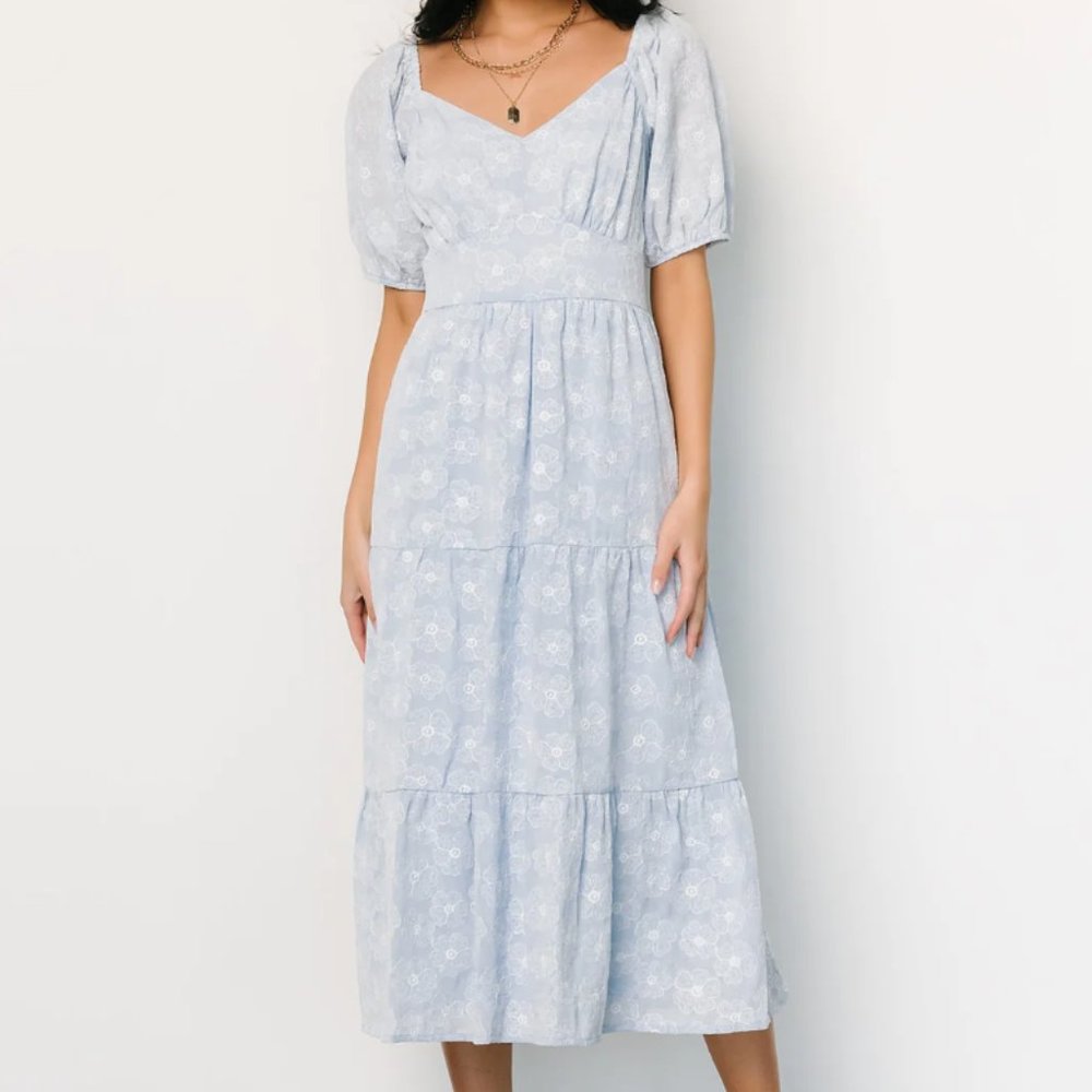 NWT Baltic Born Mildred Embroidered Midi Dress (Medium)